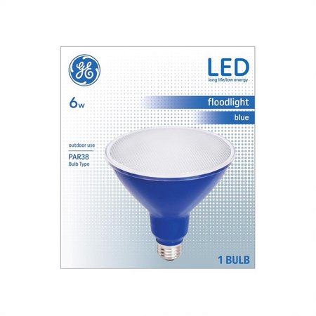 CURRENT PAR 38 E26 (Medium) LED Floodlight Bulb Blue 93100882